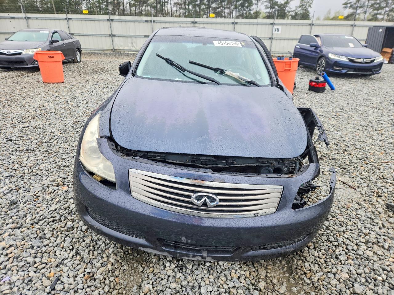 2008 Infiniti G35 X Gray vin: JNKBV61F98M279466