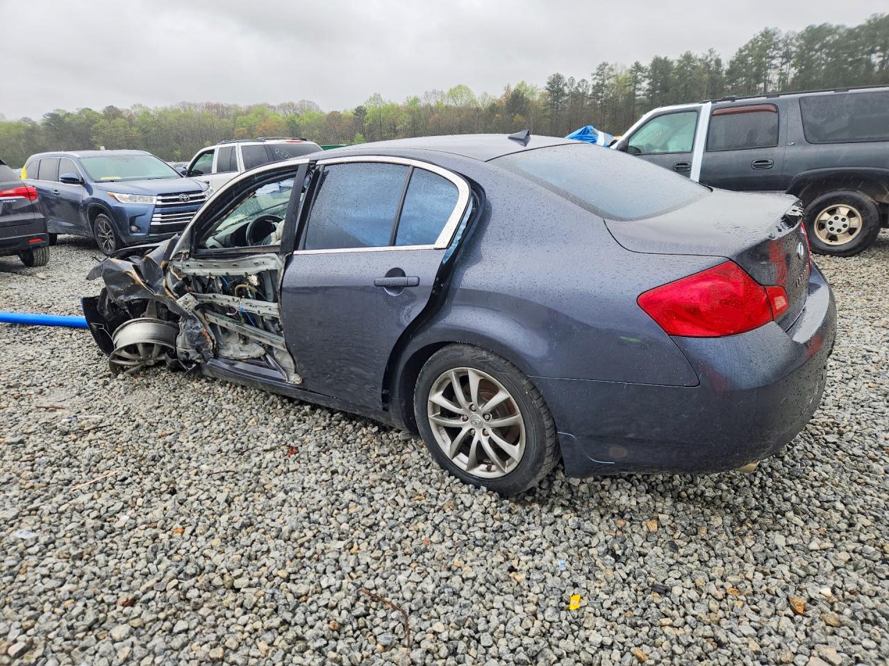 2008 Infiniti G35 X Gray vin: JNKBV61F98M279466