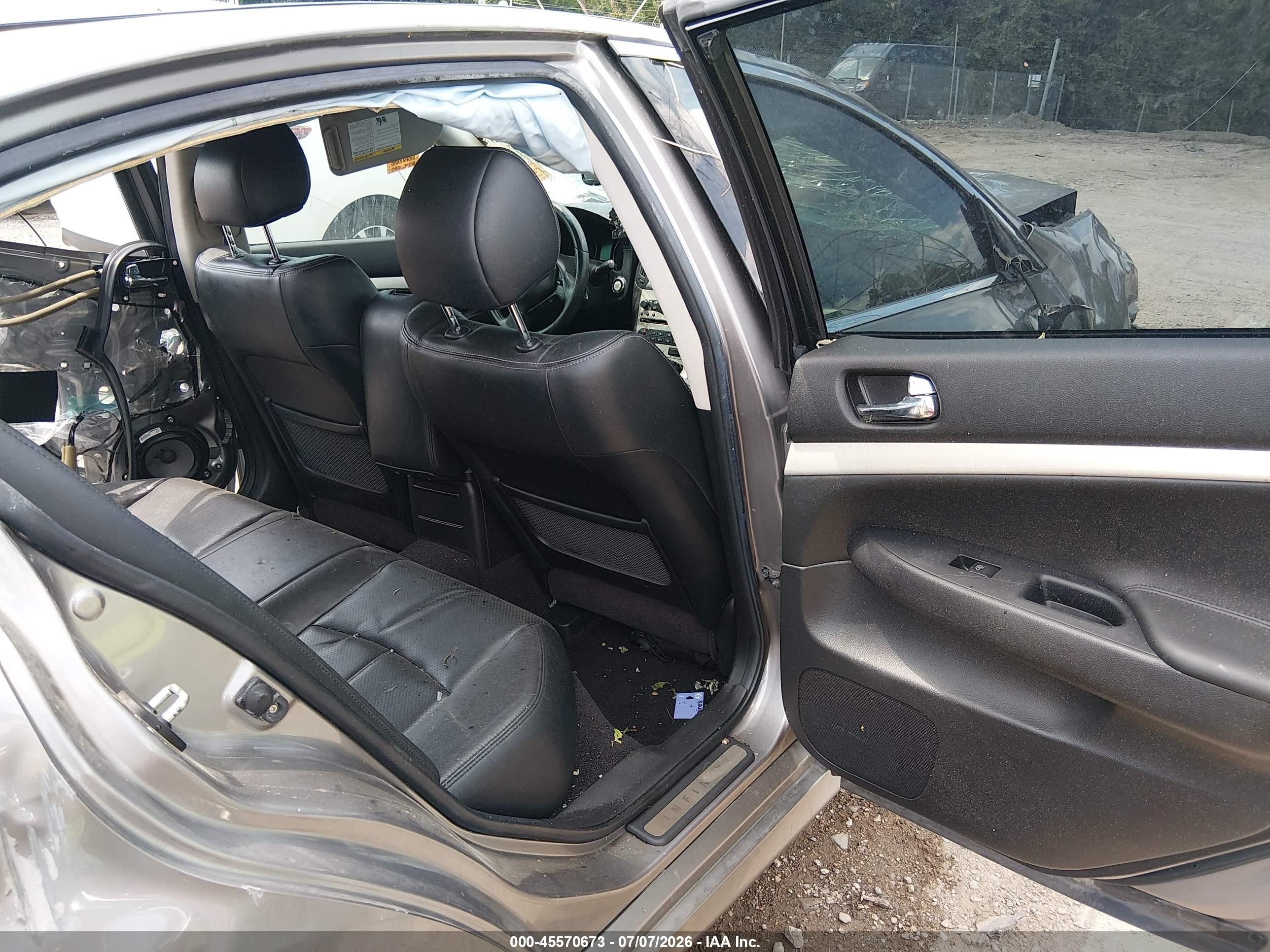 2008 Infiniti G35x   Gray vin: JNKBV61F98M280228