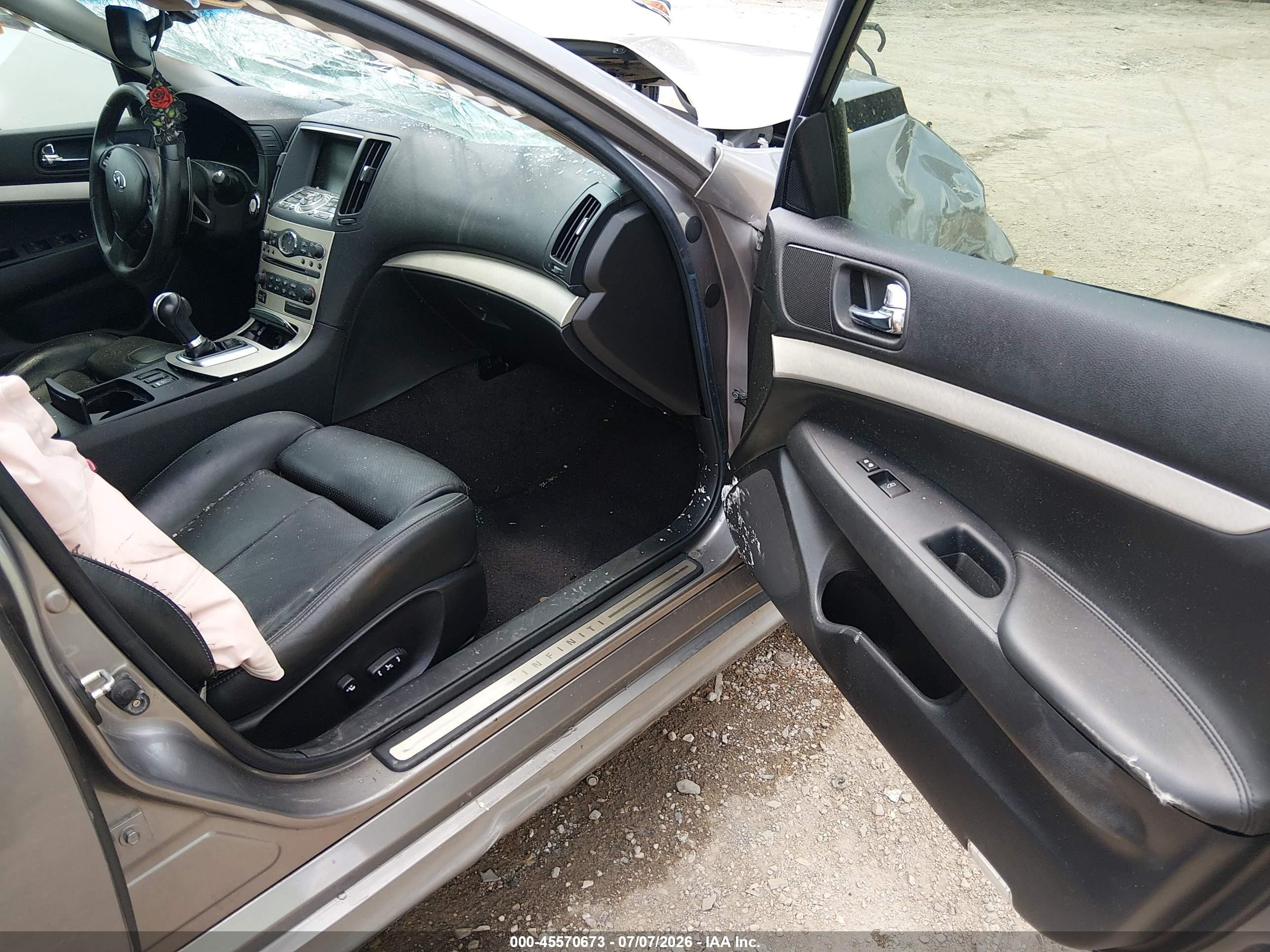 2008 Infiniti G35x   Gray vin: JNKBV61F98M280228