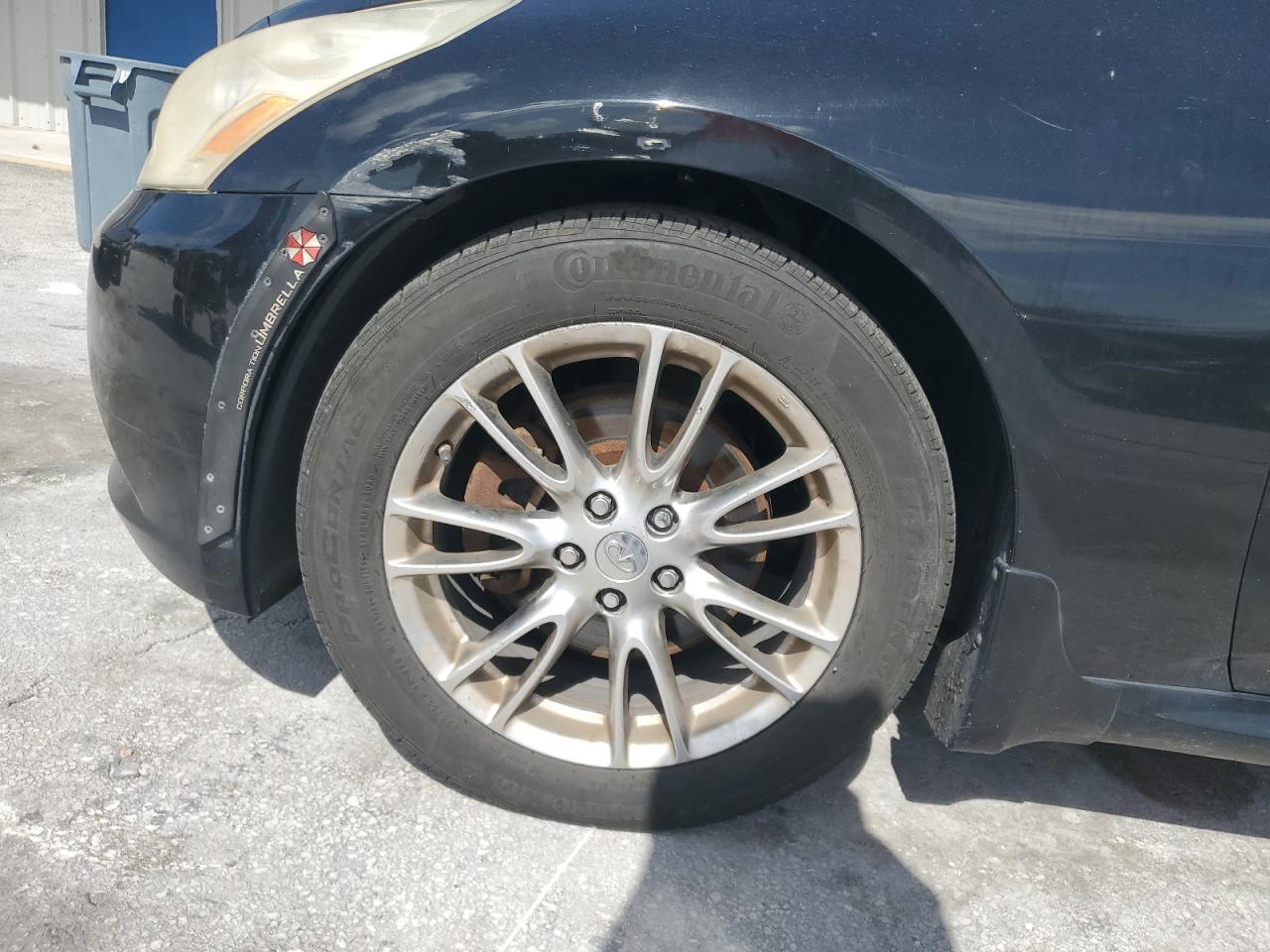 2008 Infiniti G35 X Черный vin: JNKBV61F98M280326 Damage: Left Front Wheel, Curb Rash, 11 To 12 Inches