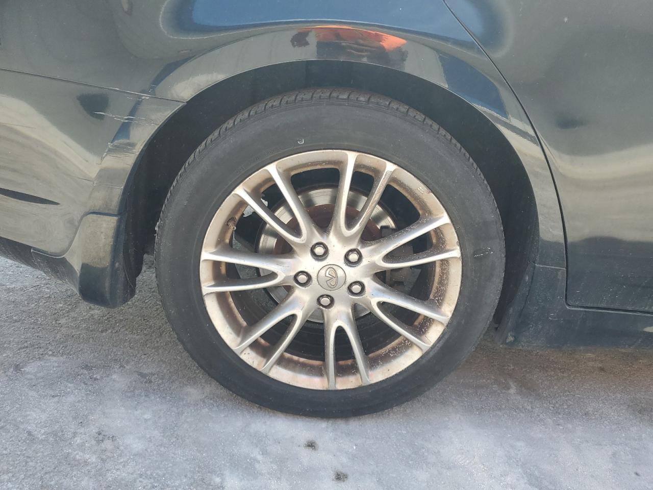 2008 Infiniti G35 X Черный vin: JNKBV61F98M280326 Damage: Right Rear Wheel, Curb Rash, 1 To 2 Inches
