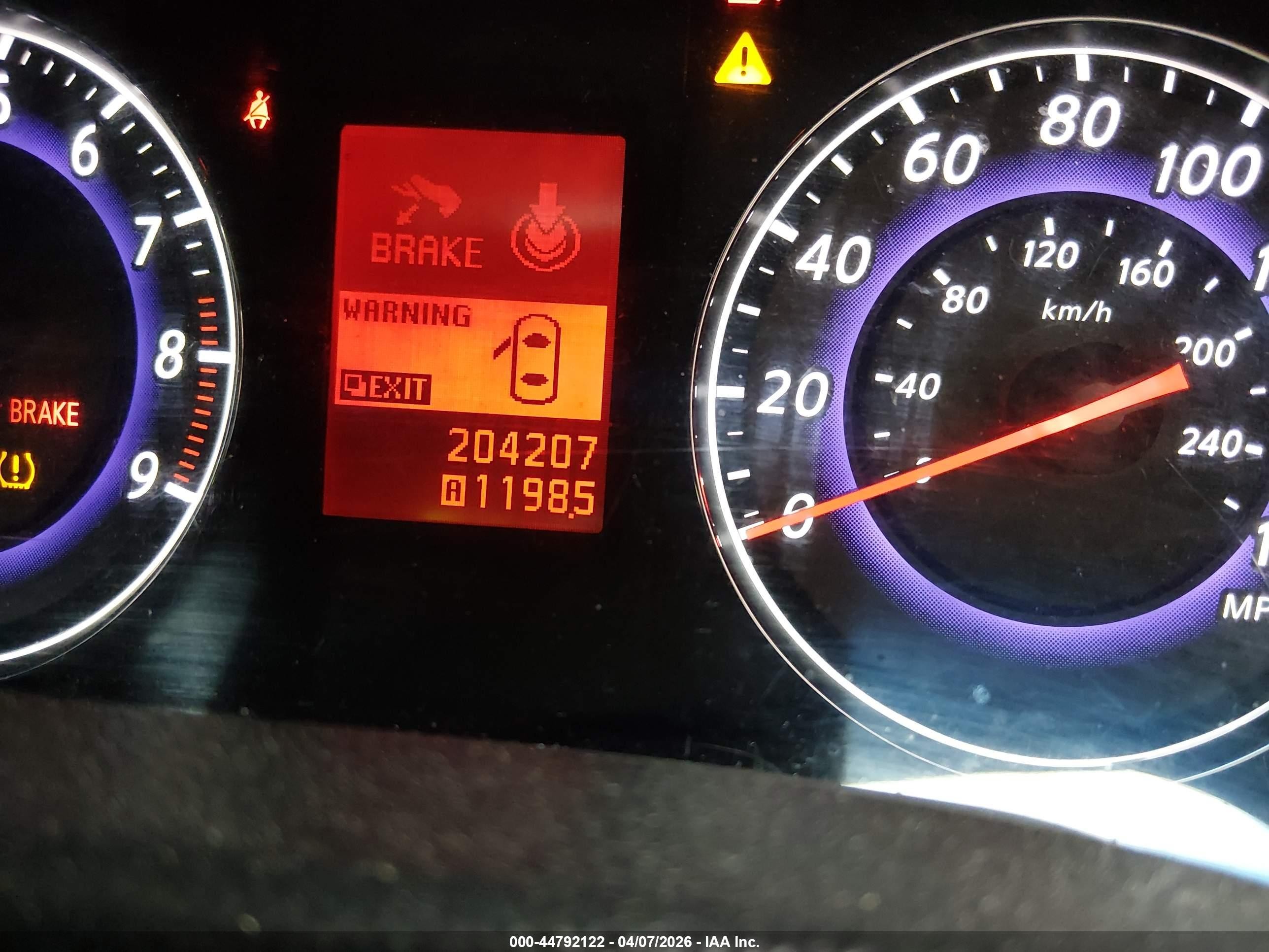 2007 Infiniti G35x   Красный vin: JNKBV61FX7M803383