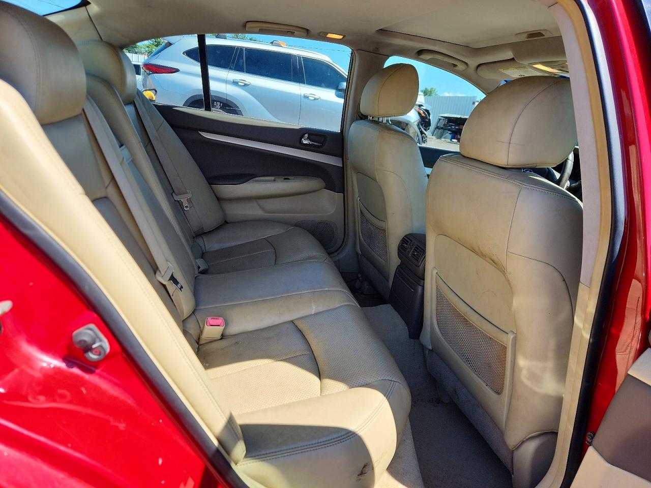 2007 Infiniti G35 X Red vin: JNKBV61FX7M819180