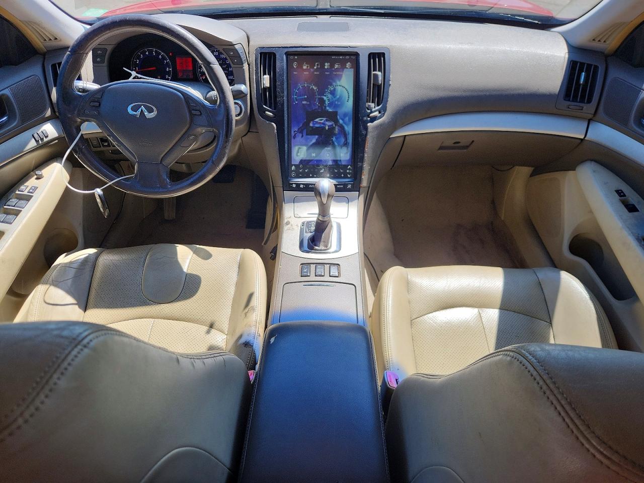2007 Infiniti G35 X Red vin: JNKBV61FX7M819180