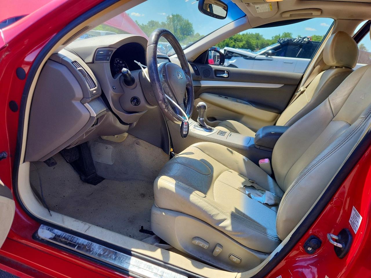 2007 Infiniti G35 X Red vin: JNKBV61FX7M819180