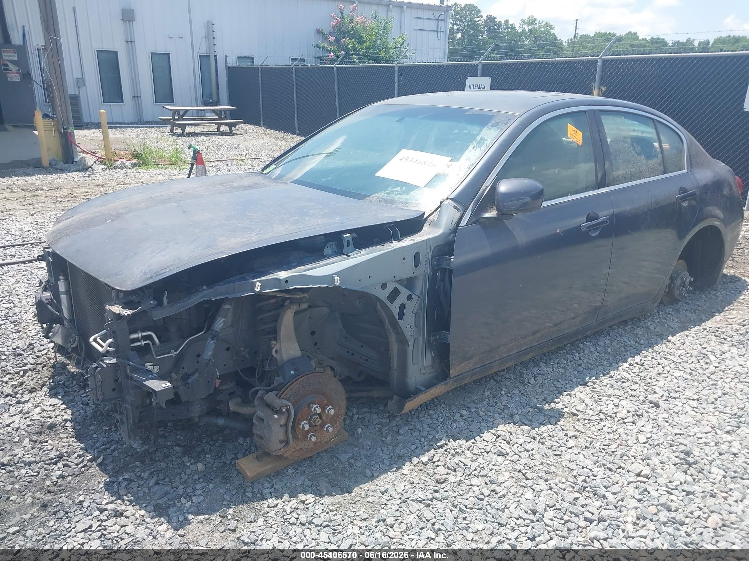 2007 Infiniti G35x   Gray vin: JNKBV61FX7M823245