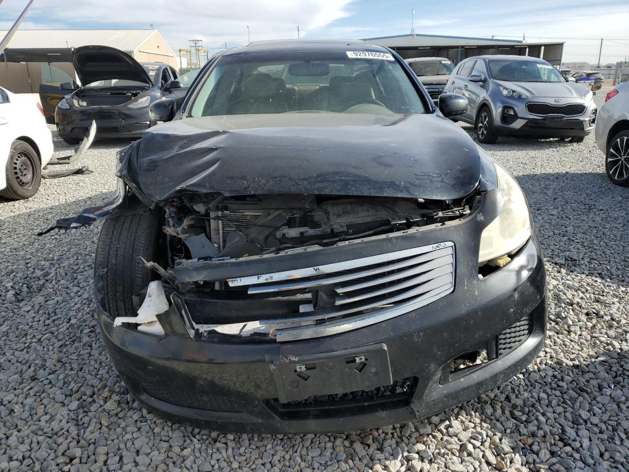 2007 Infiniti G35 Black vin: JNKBV61FX7M823441
