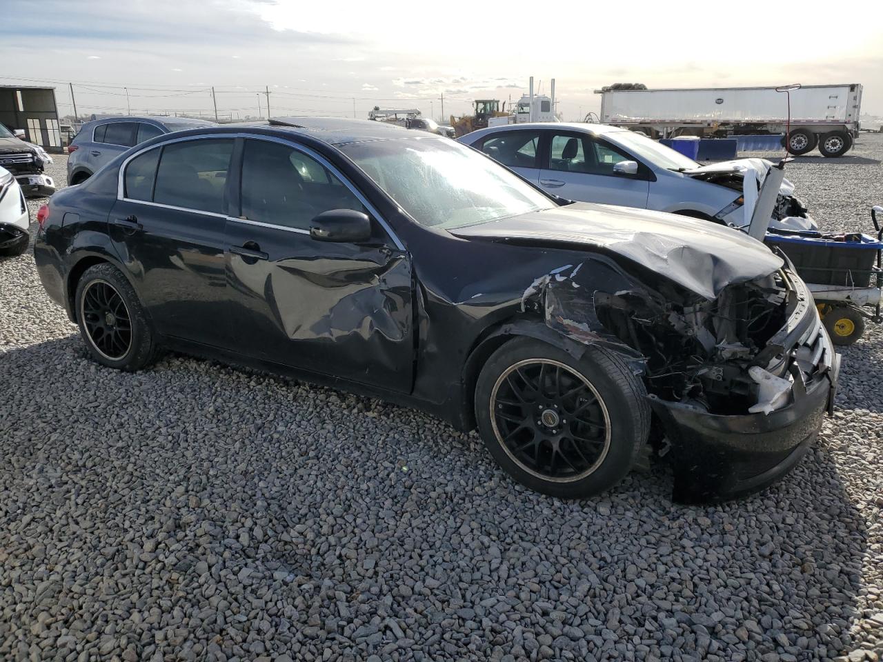 2007 Infiniti G35 Black vin: JNKBV61FX7M823441