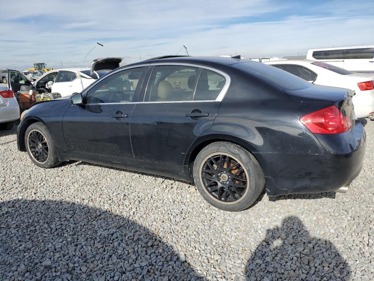 2007 Infiniti G35 Black vin: JNKBV61FX7M823441