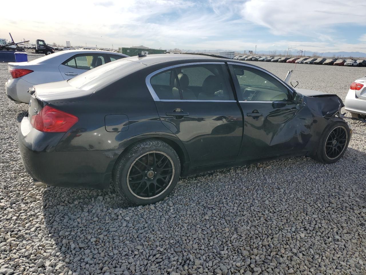2007 Infiniti G35 Black vin: JNKBV61FX7M823441