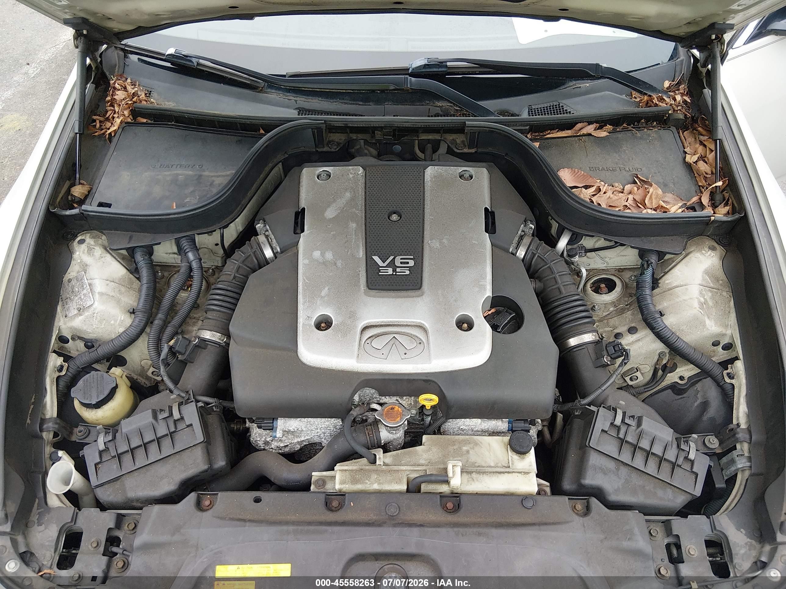 2007 Infiniti G35x   Gold vin: JNKBV61FX7M823536