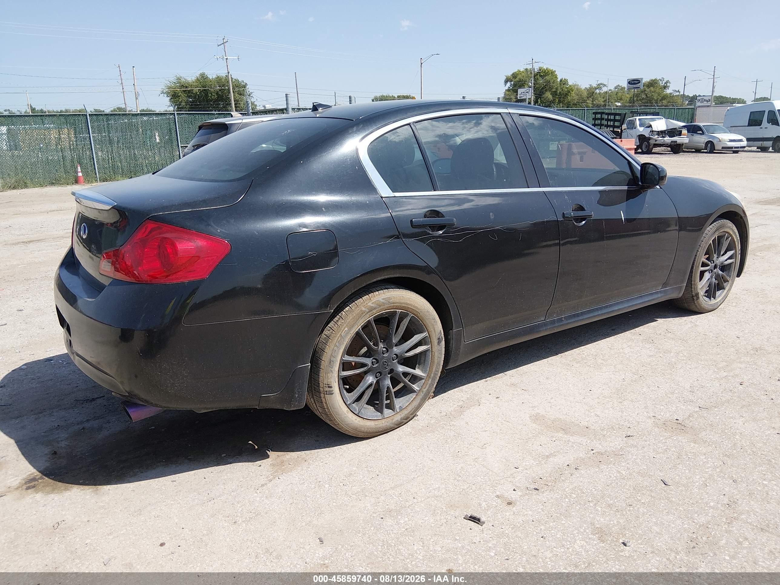 2008 Infiniti G35x   Черный vin: JNKBV61FX8M270663