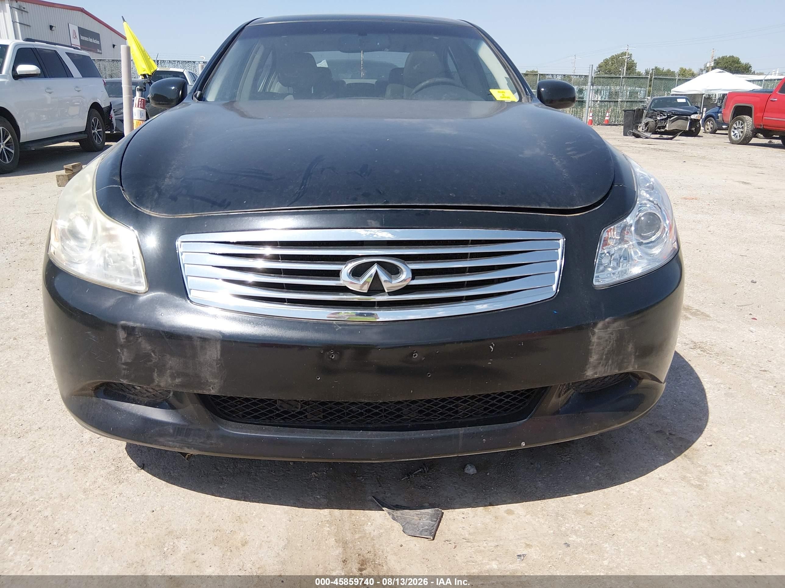 2008 Infiniti G35x   Черный vin: JNKBV61FX8M270663