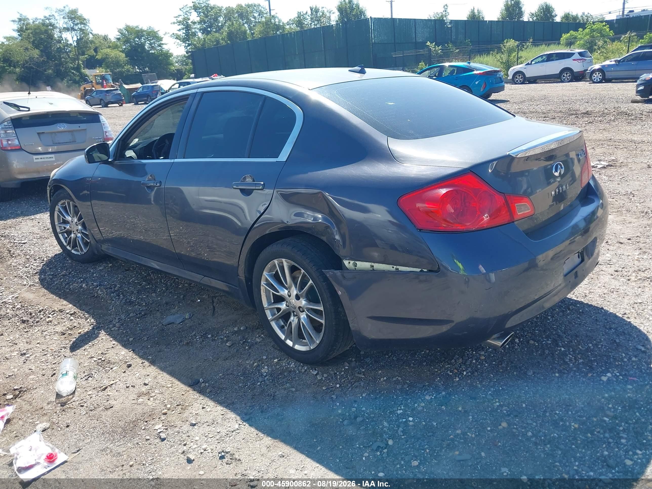 2008 Infiniti G35x   Gray vin: JNKBV61FX8M275149