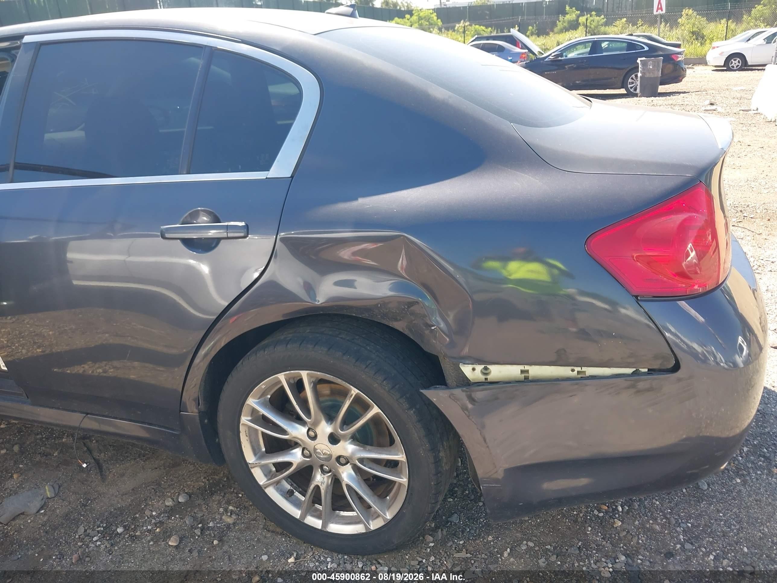 2008 Infiniti G35x   Gray vin: JNKBV61FX8M275149
