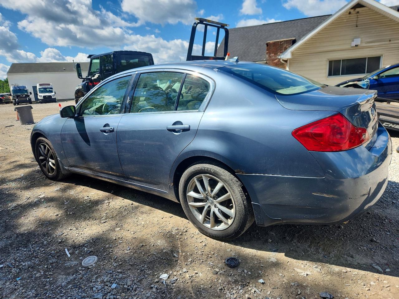 2008 Infiniti G35 X Blue vin: JNKBV61FX8M275183
