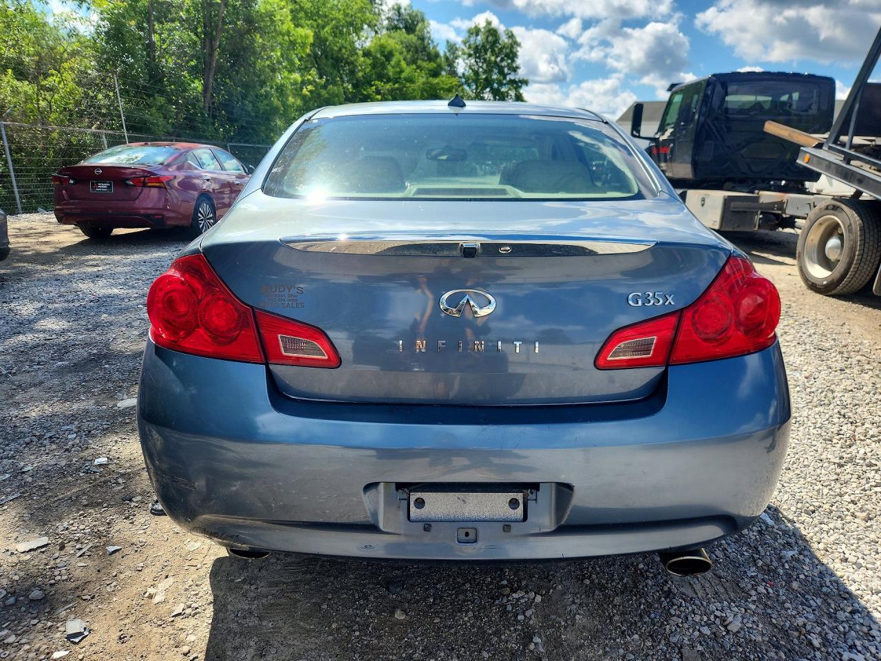 2008 Infiniti G35 X Blue vin: JNKBV61FX8M275183