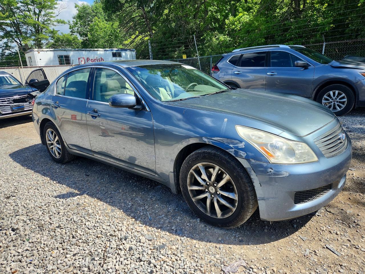 2008 Infiniti G35 X Blue vin: JNKBV61FX8M275183