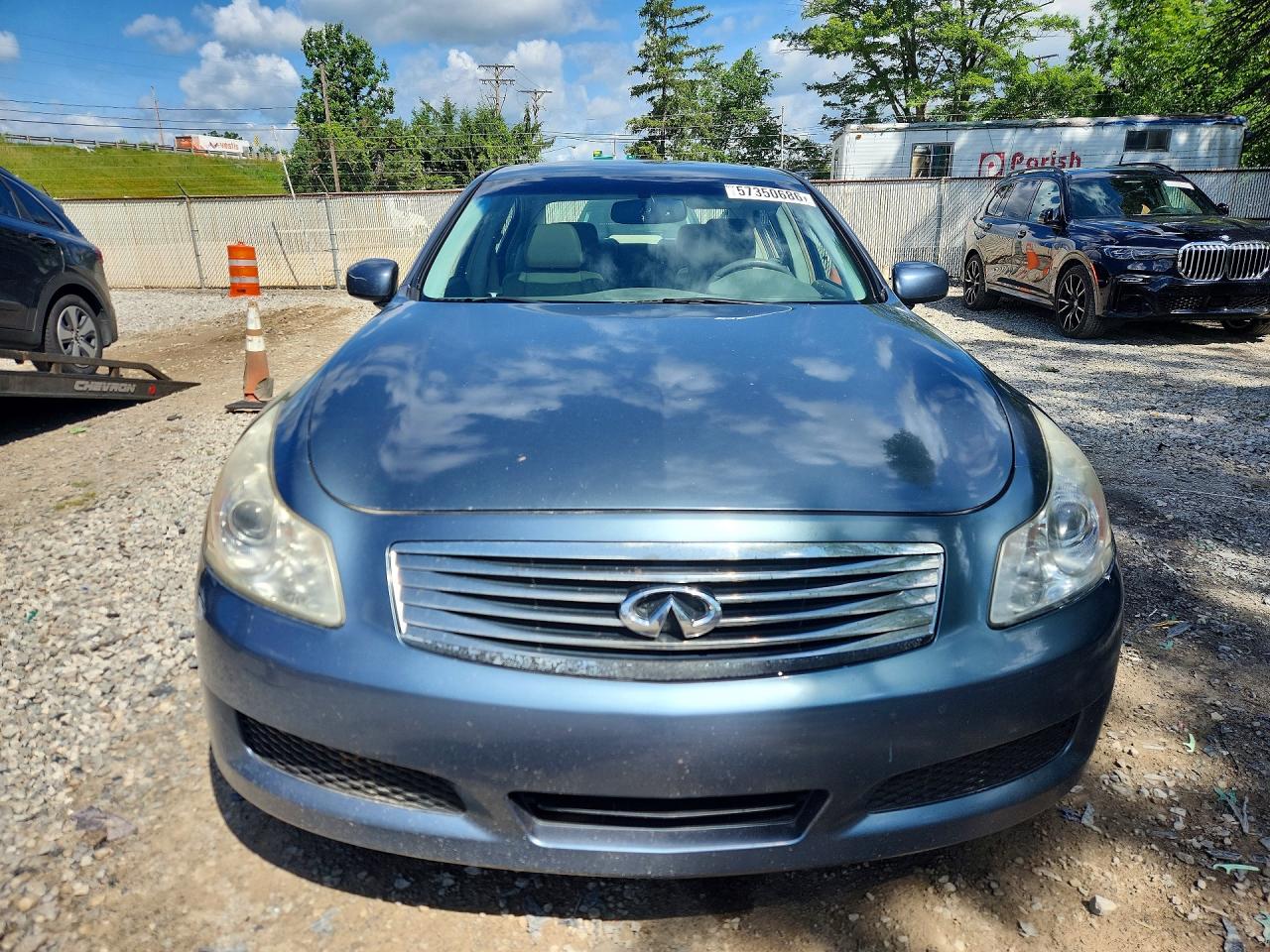 2008 Infiniti G35 X Blue vin: JNKBV61FX8M275183