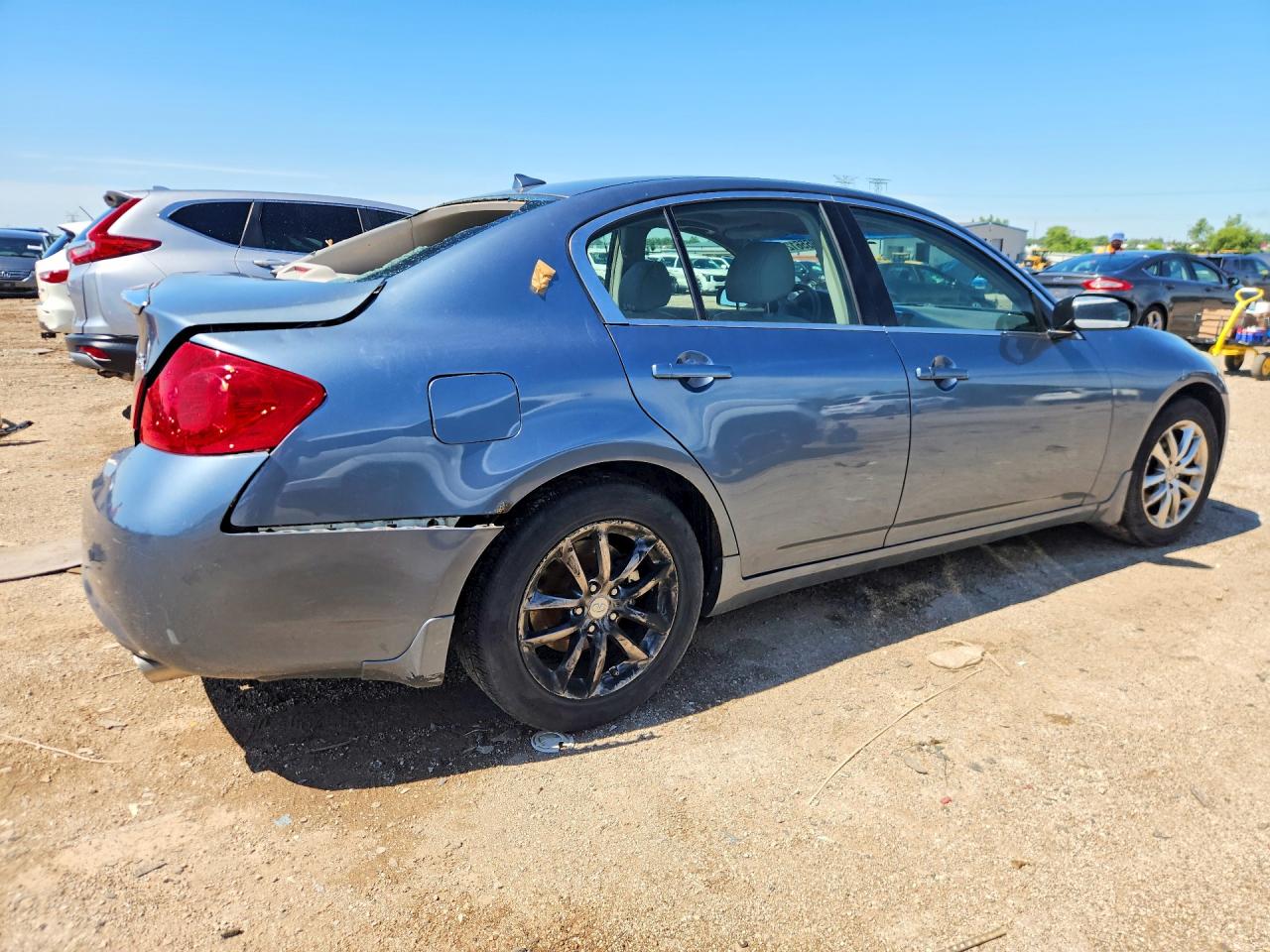2008 Infiniti G35 X Синий vin: JNKBV61FX8M275927