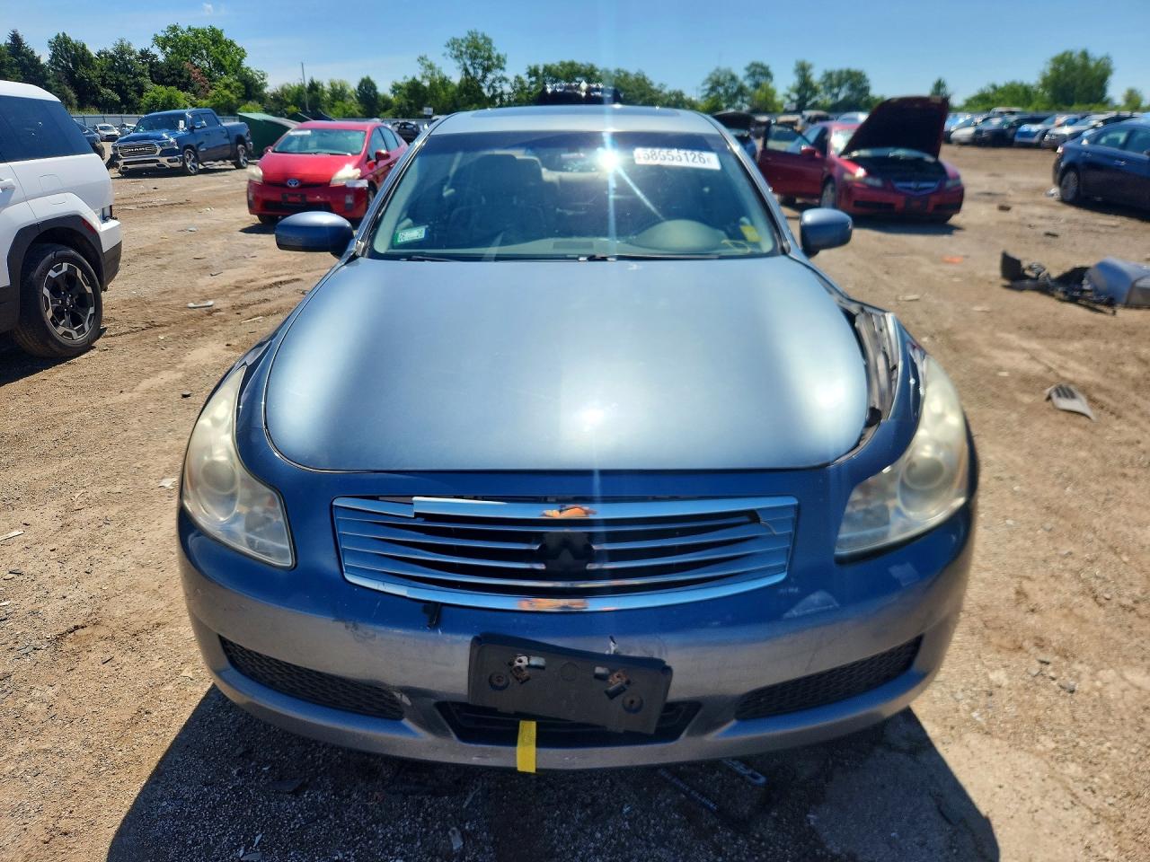 2008 Infiniti G35 X Синий vin: JNKBV61FX8M275927