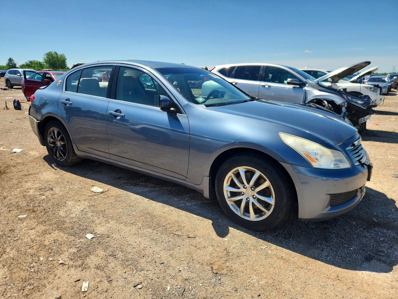 2008 Infiniti G35 X Синий vin: JNKBV61FX8M275927