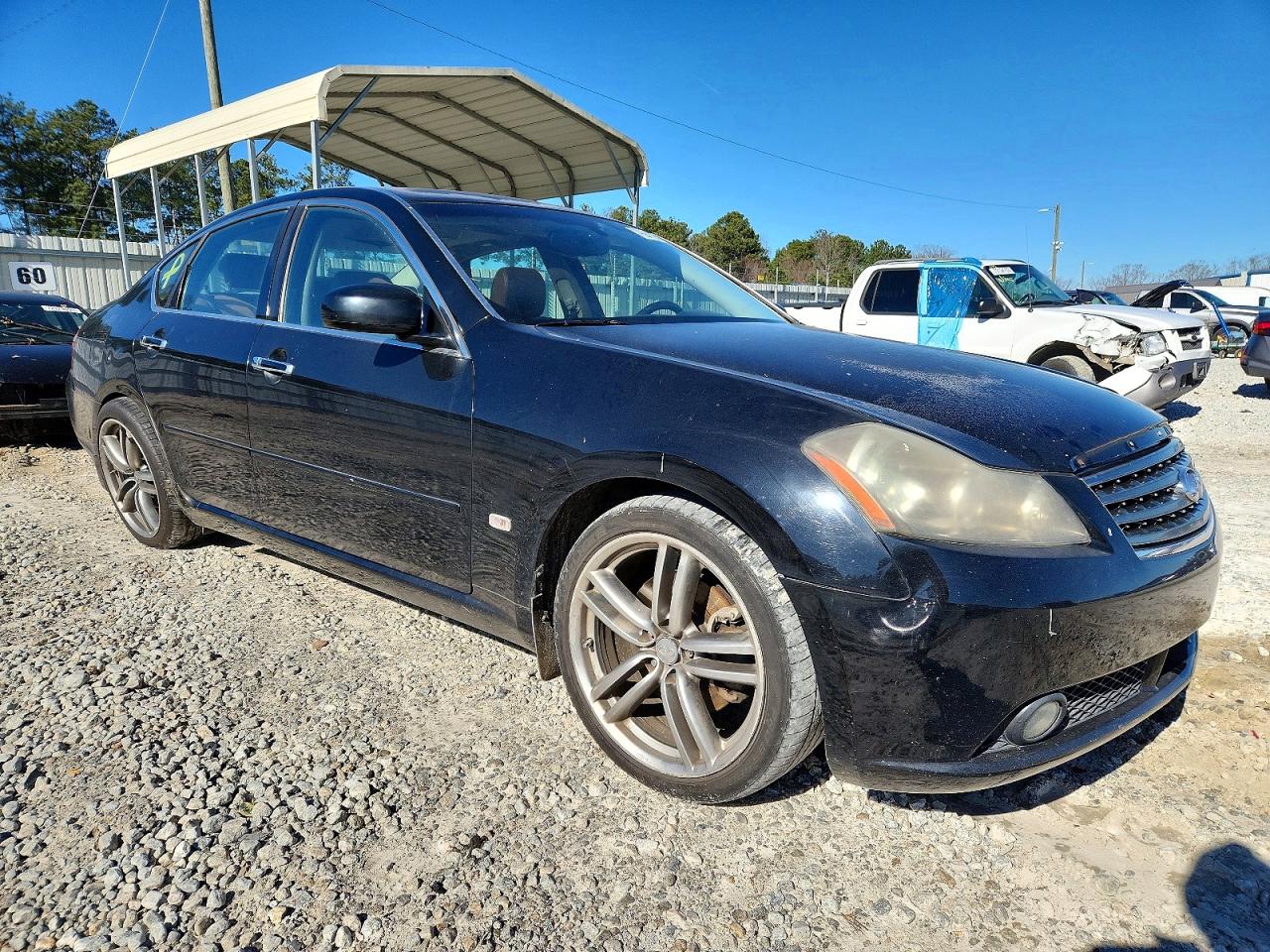 2006 Infiniti M45 Base Black vin: JNKBY01E06M203191