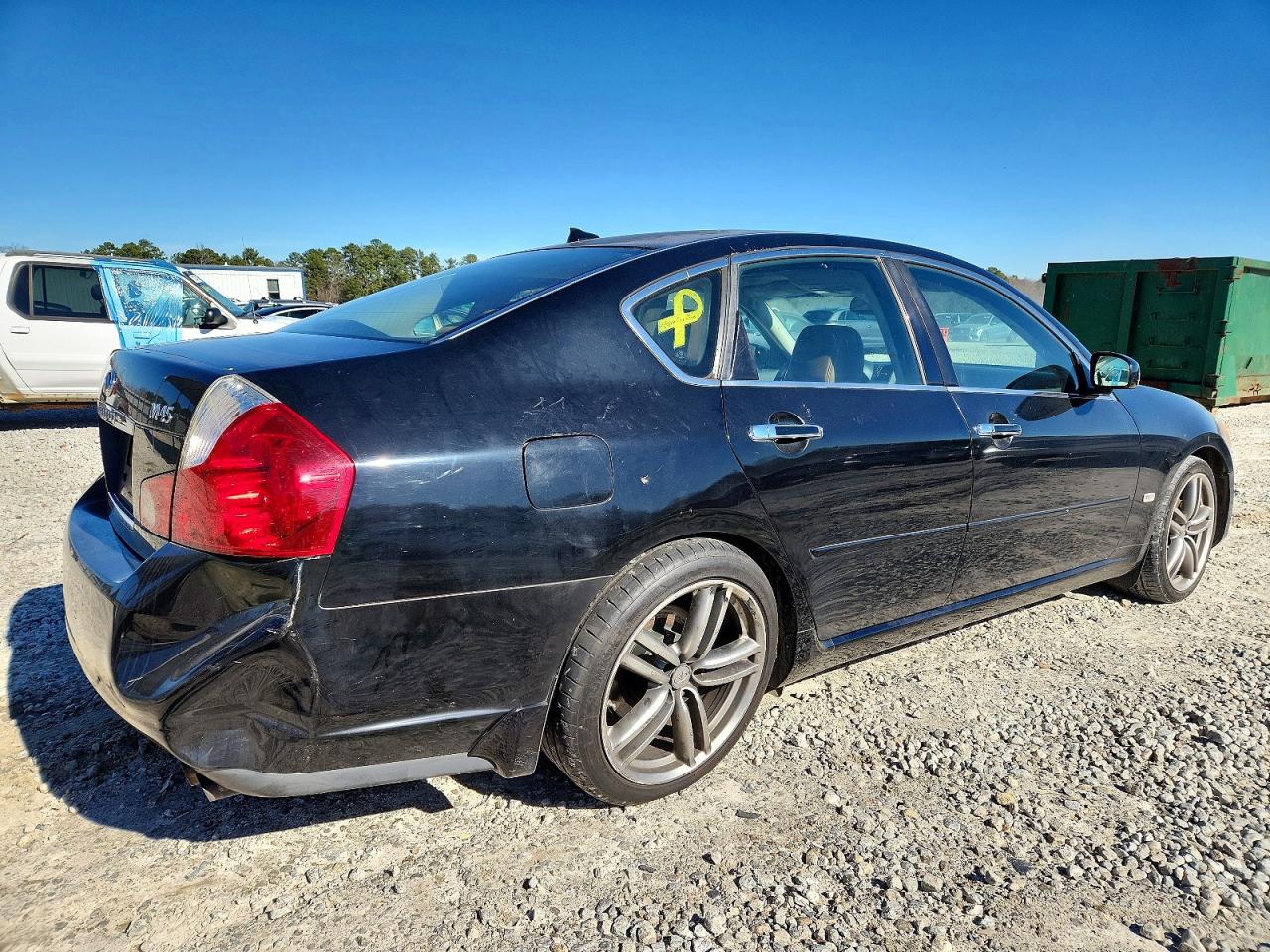 2006 Infiniti M45 Base Black vin: JNKBY01E06M203191