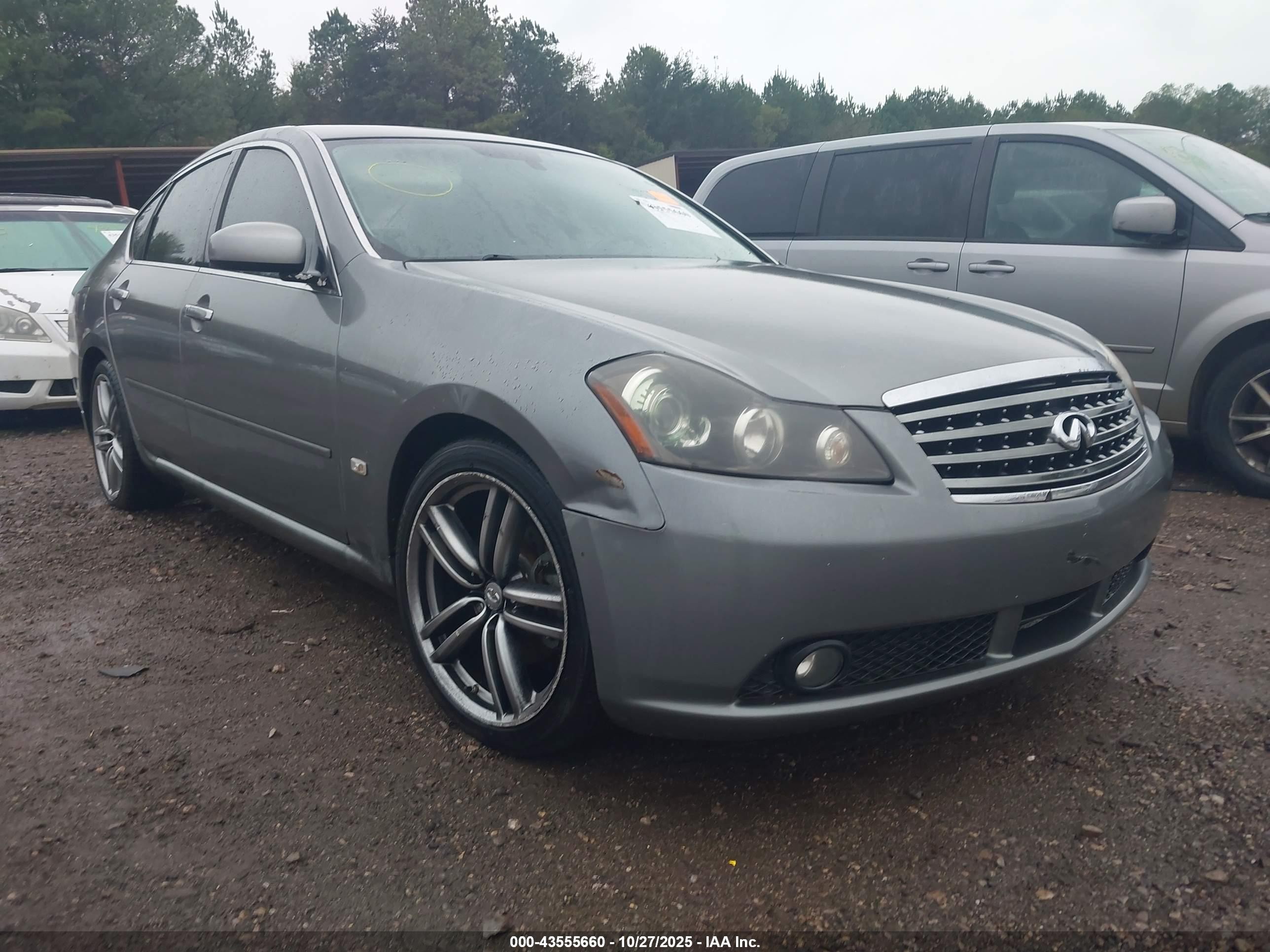 2006 Infiniti M45 Sport Gray vin: JNKBY01E06M205698