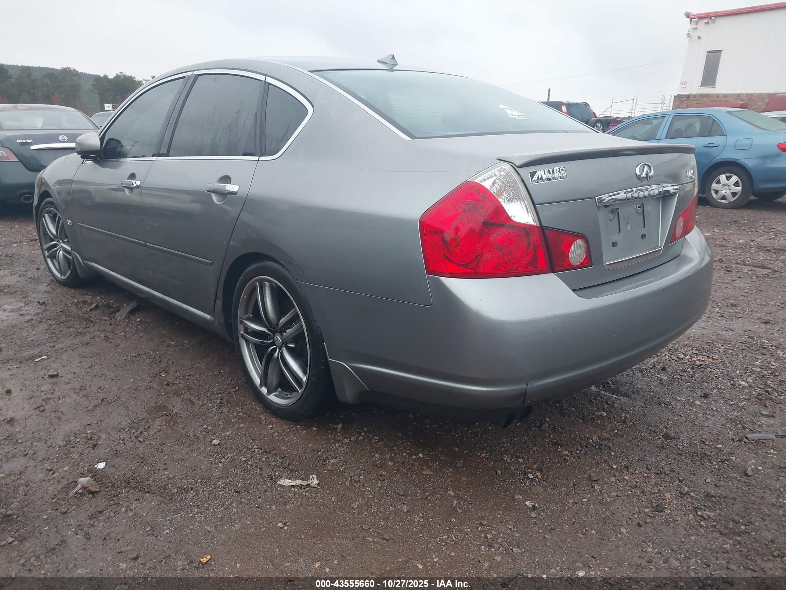 2006 Infiniti M45 Sport Gray vin: JNKBY01E06M205698
