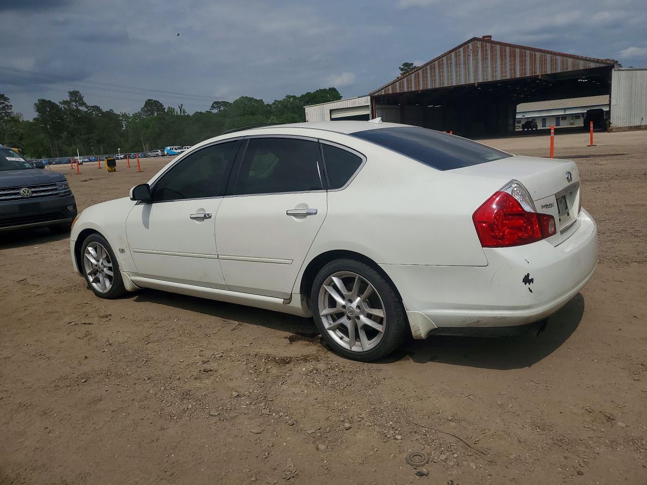 2007 Infiniti M45 Base Белый vin: JNKBY01E07M401626