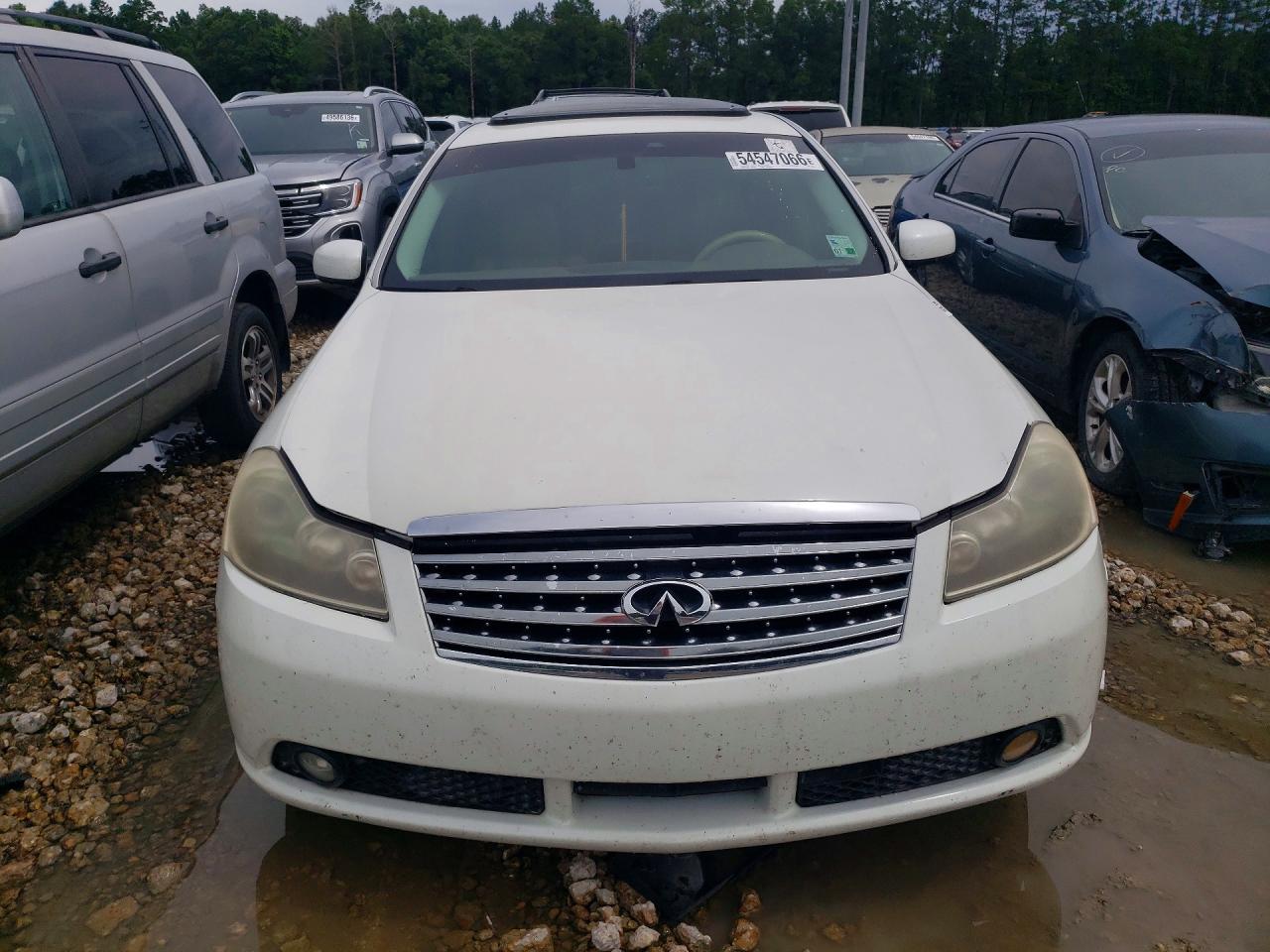 2007 Infiniti M45 Base Белый vin: JNKBY01E07M401626