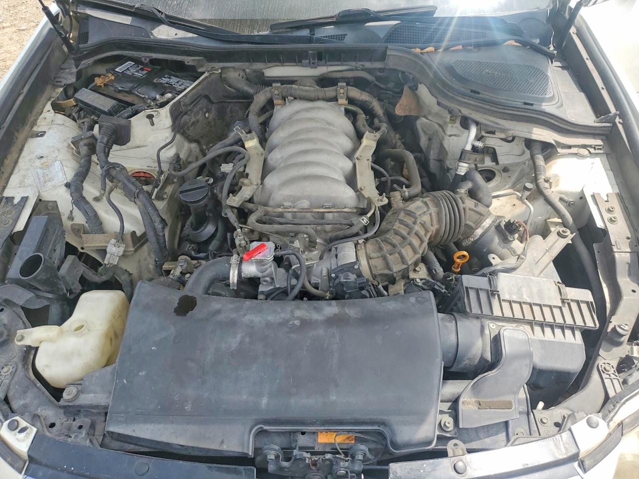 2007 Infiniti M45 Base Белый vin: JNKBY01E07M401626