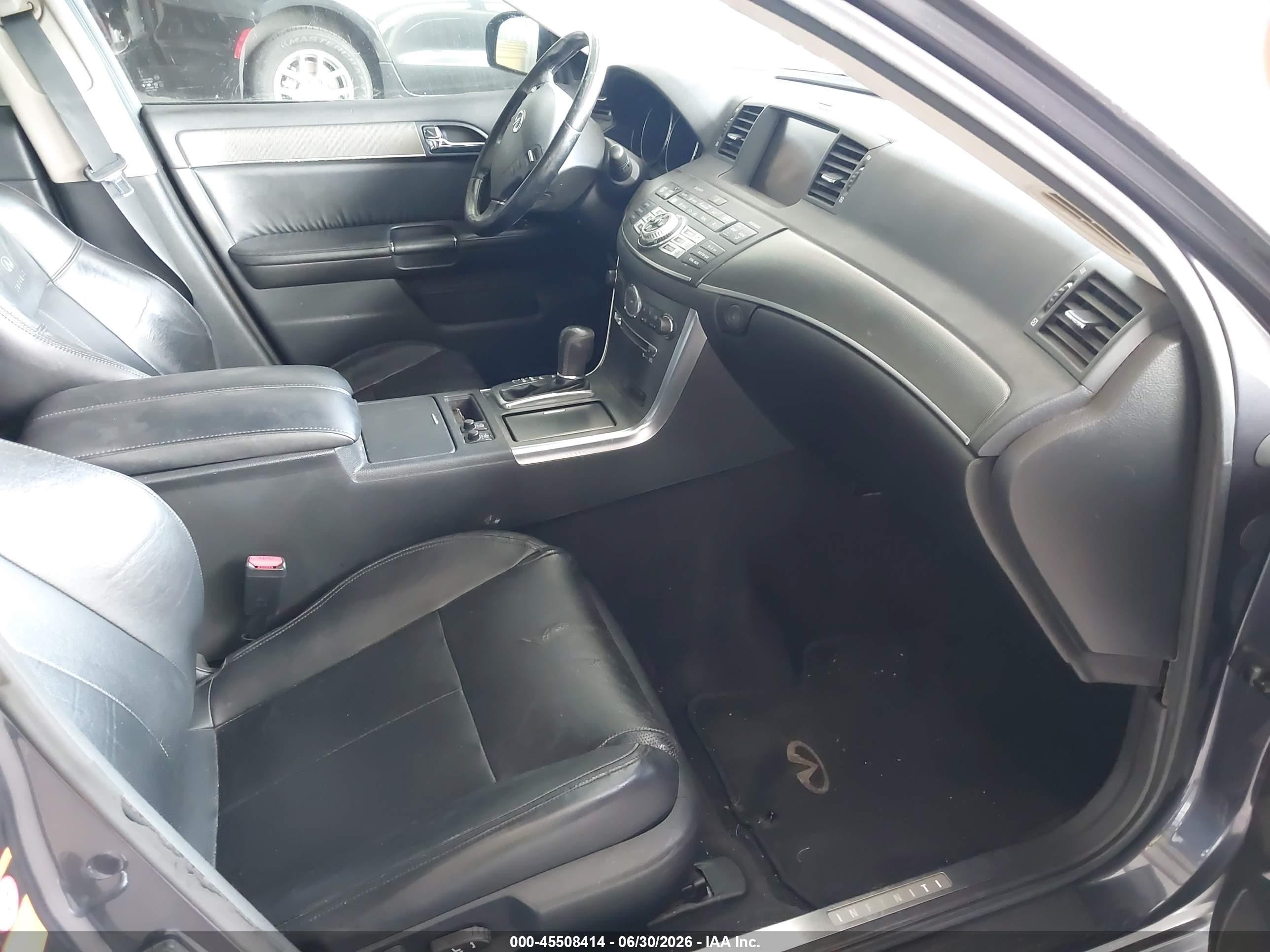 2008 Infiniti M45   Gray vin: JNKBY01E08M500934