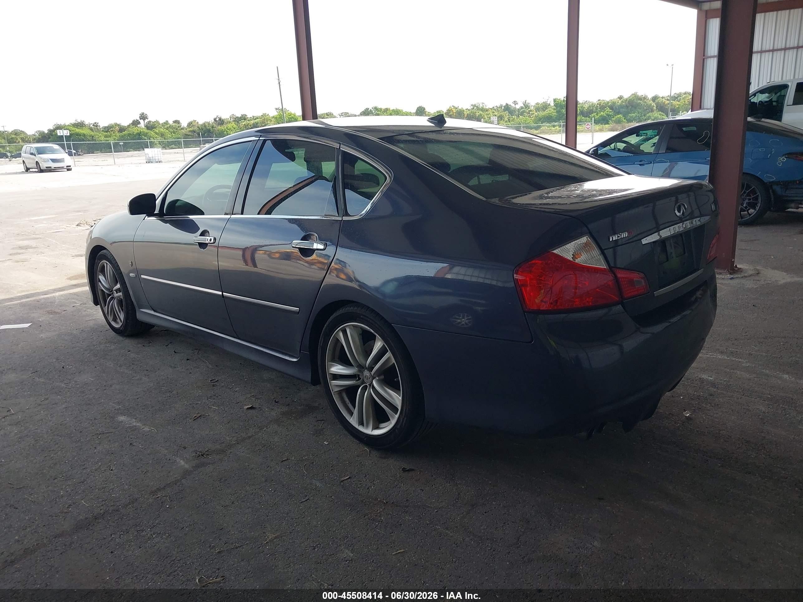 2008 Infiniti M45   Gray vin: JNKBY01E08M500934