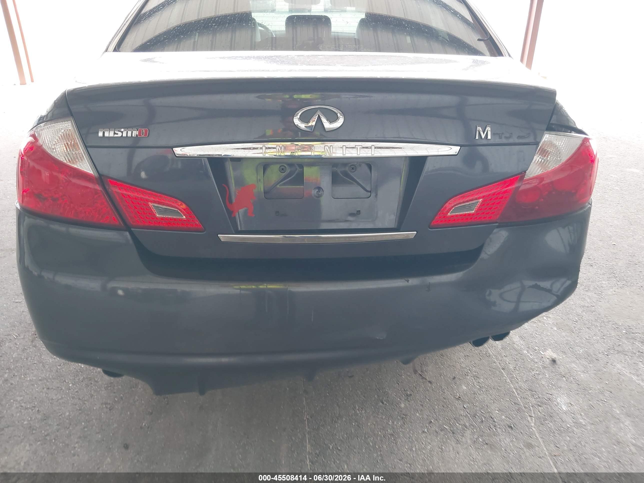 2008 Infiniti M45   Gray vin: JNKBY01E08M500934