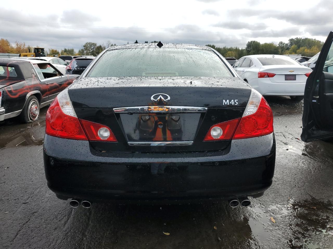2006 Infiniti M45 Base Черный vin: JNKBY01E16M206360