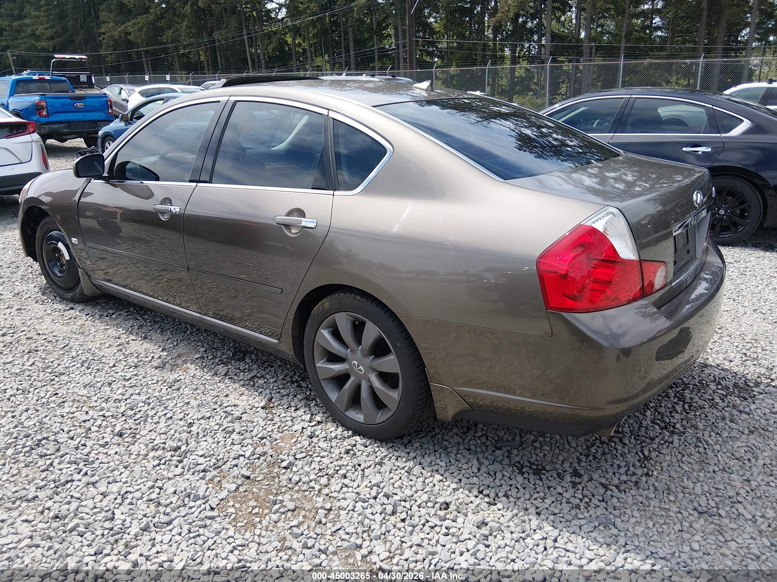 2006 Infiniti M45   Gray vin: JNKBY01E26M202480