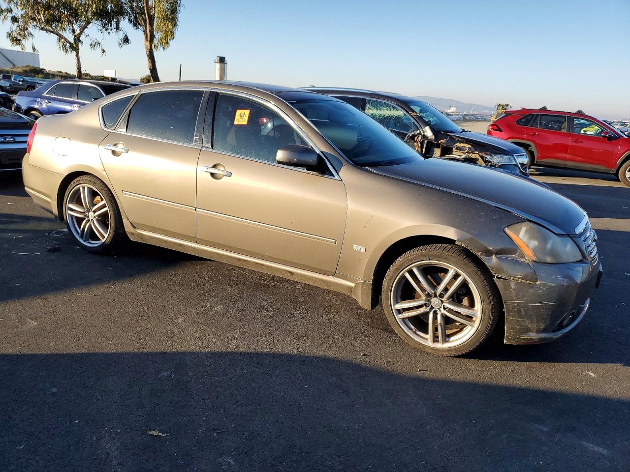 2006 Infiniti M45 Base Gray vin: JNKBY01E26M203533
