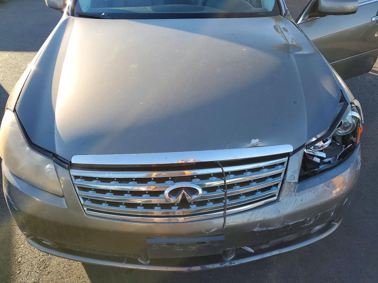 2006 Infiniti M45 Base Gray vin: JNKBY01E26M203533