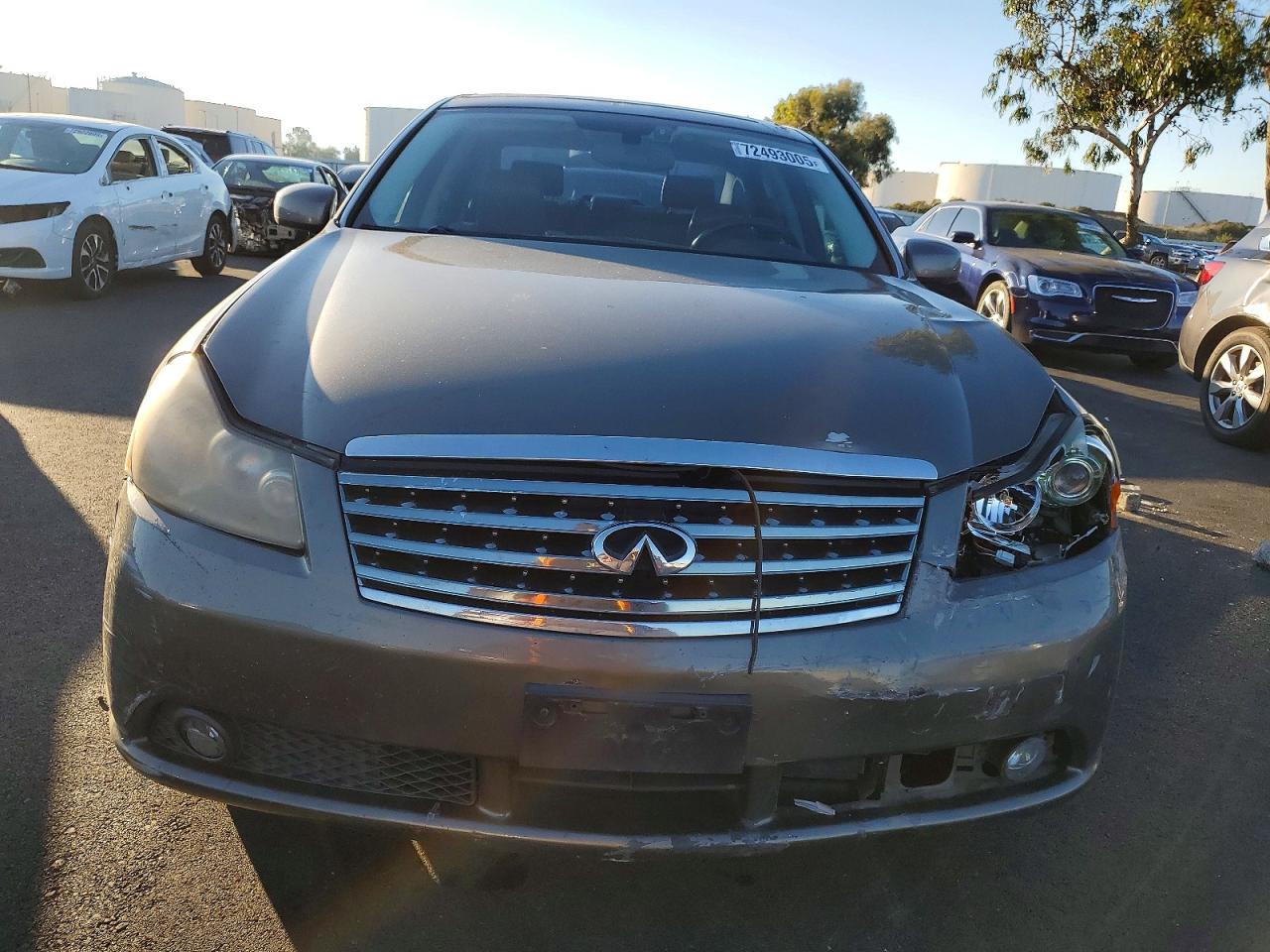 2006 Infiniti M45 Base Gray vin: JNKBY01E26M203533