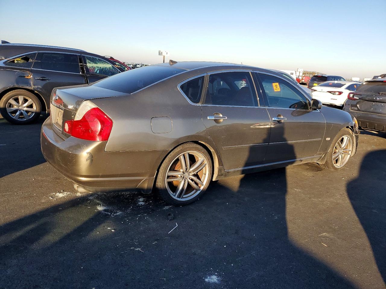 2006 Infiniti M45 Base Gray vin: JNKBY01E26M203533