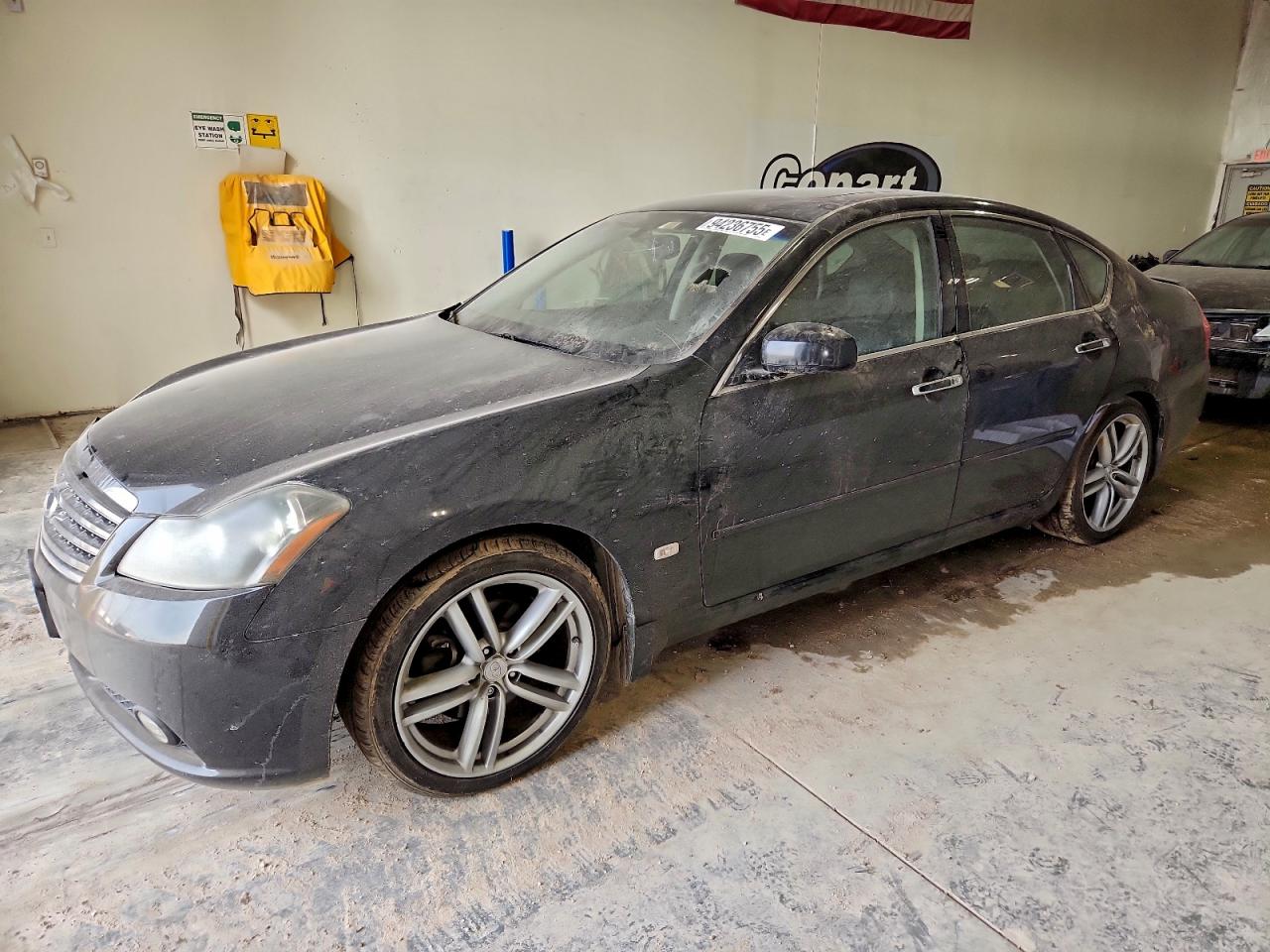 2006 Infiniti M45 Base Black vin: JNKBY01E26M204150