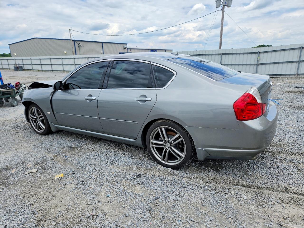 2007 Infiniti M45 Silver vin: JNKBY01E27M403488
