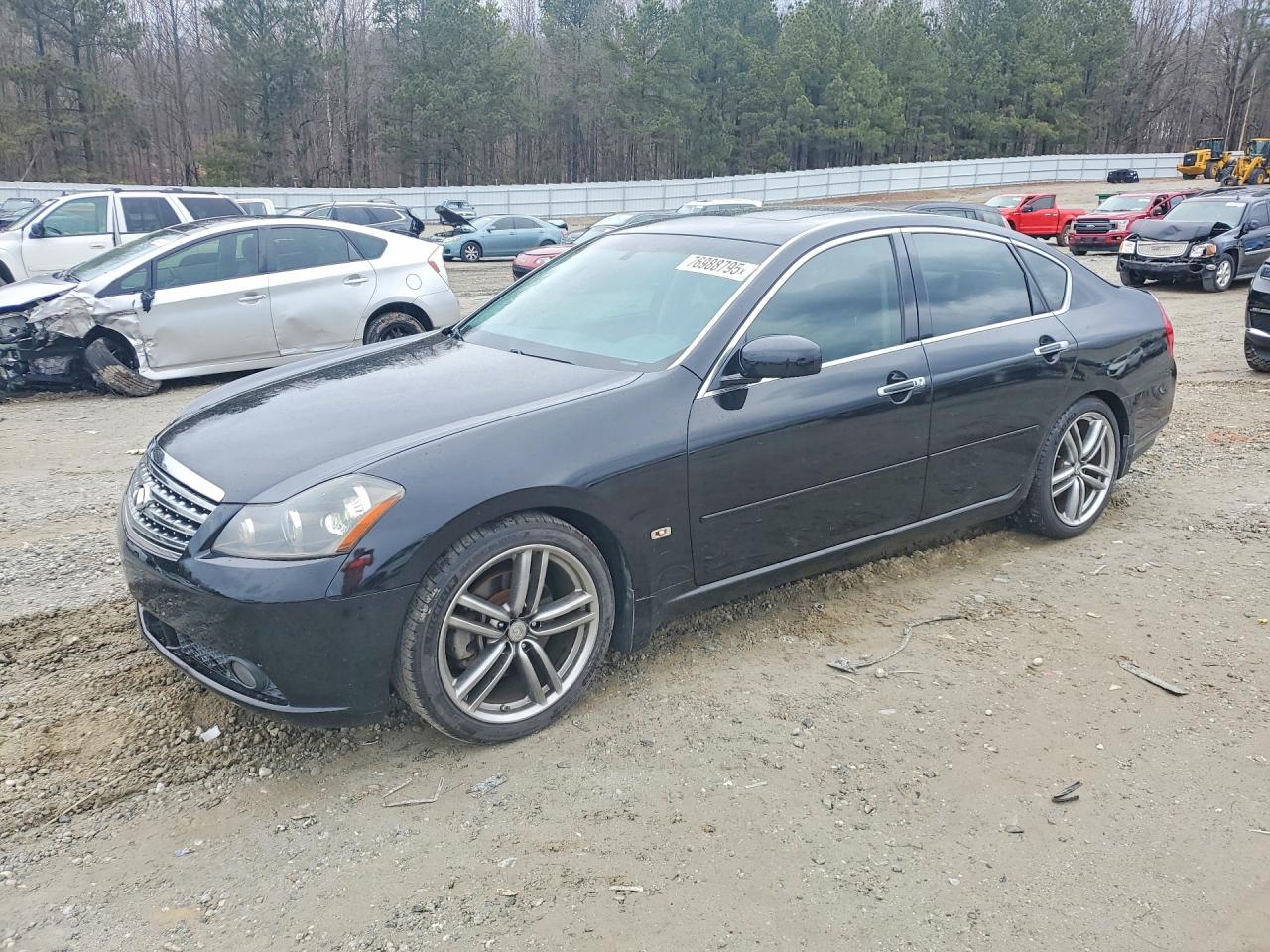 2006 Infiniti M45 Base Black vin: JNKBY01E36M204464