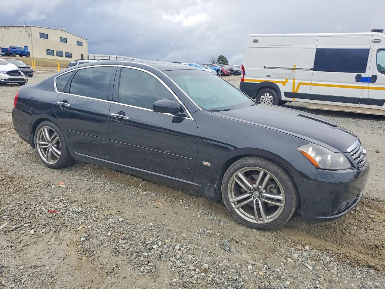2006 Infiniti M45 Base Black vin: JNKBY01E36M204464