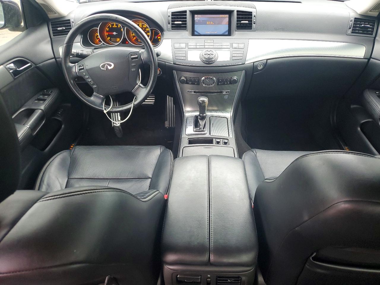 2006 Infiniti M45 Base Black vin: JNKBY01E36M204464