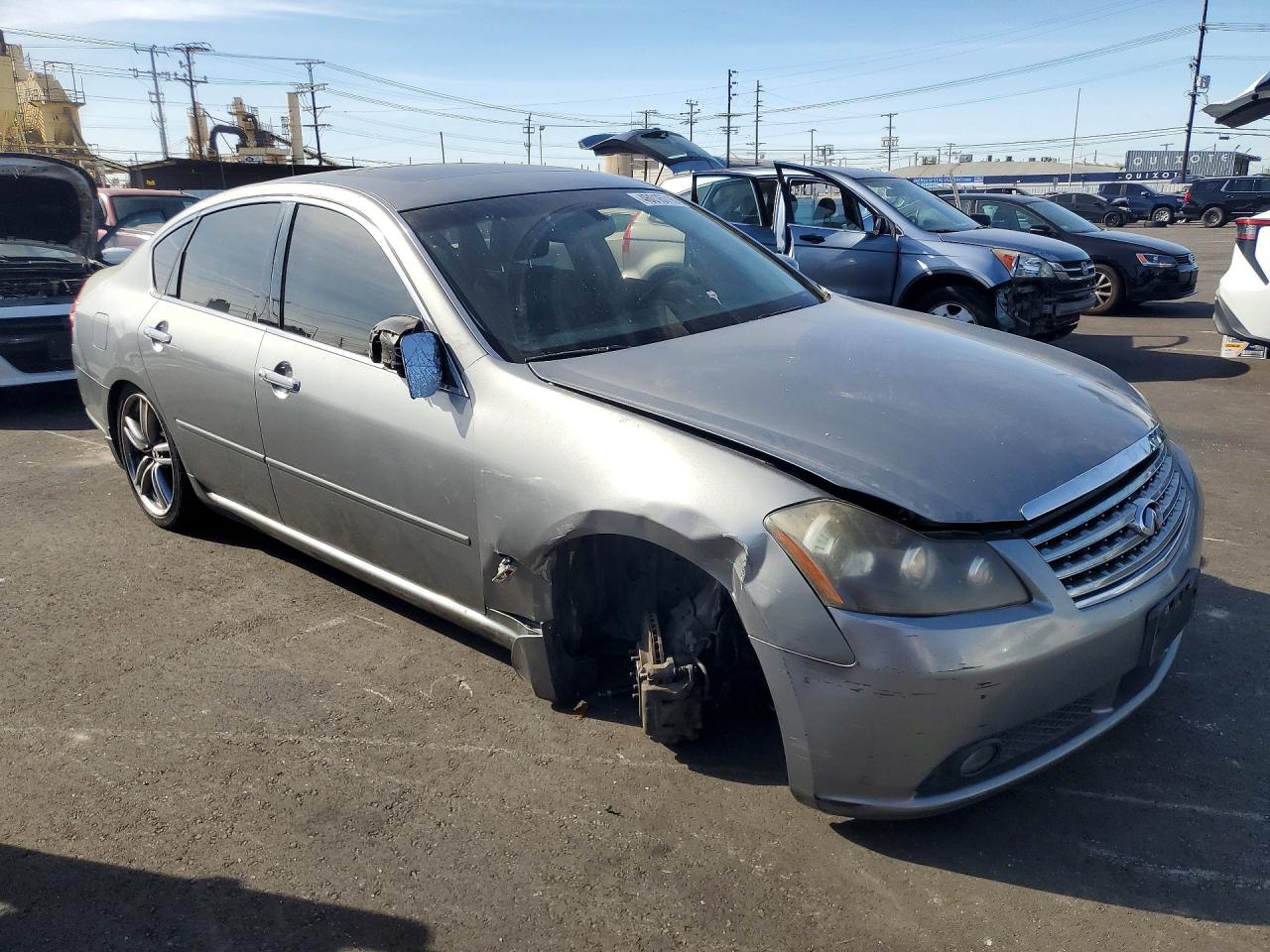 2006 Infiniti M45 Base Silver vin: JNKBY01E36M206344