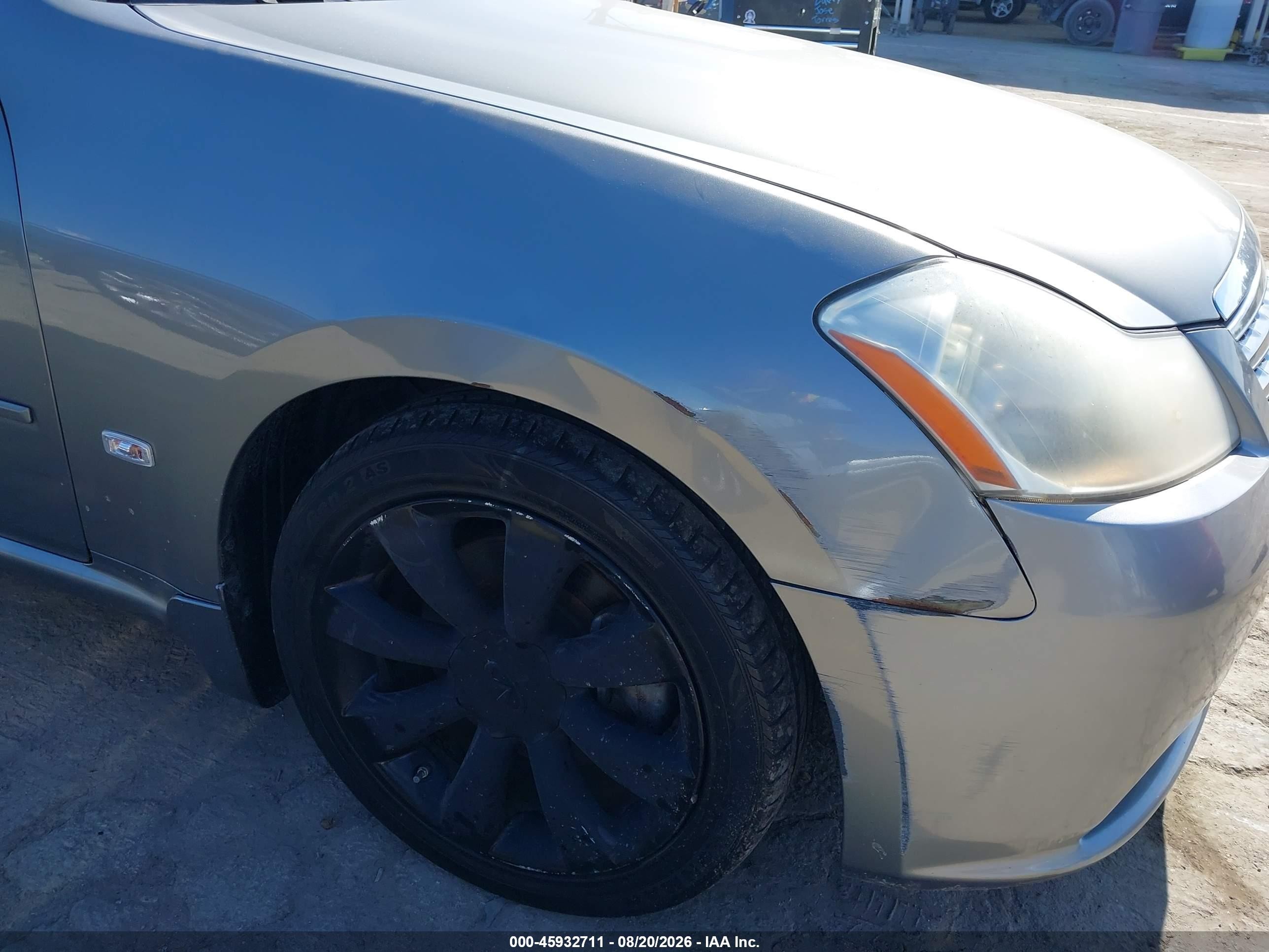 2007 Infiniti M45 Gray vin: JNKBY01E37M403631